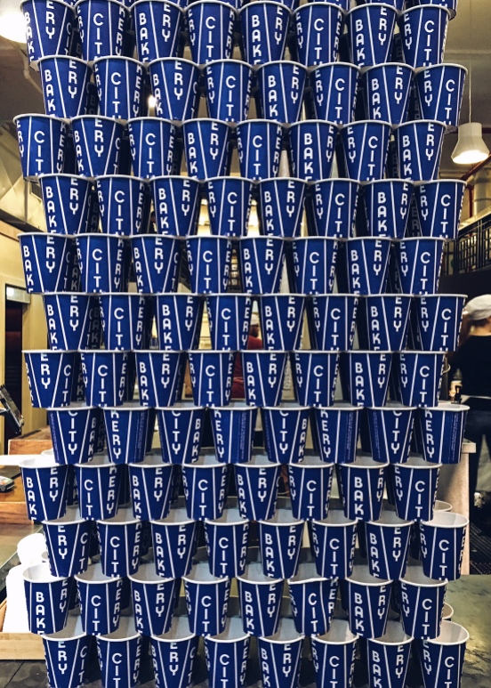 Wall of cups!